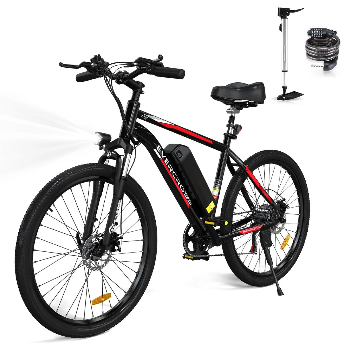 500W 26 Electric Bike with Removable 36V 12Ah Battery A2755