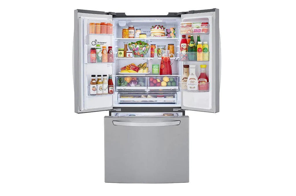 33 In. 25 Cu. Ft. Stainless-Steel French Door Refrigerator D825967