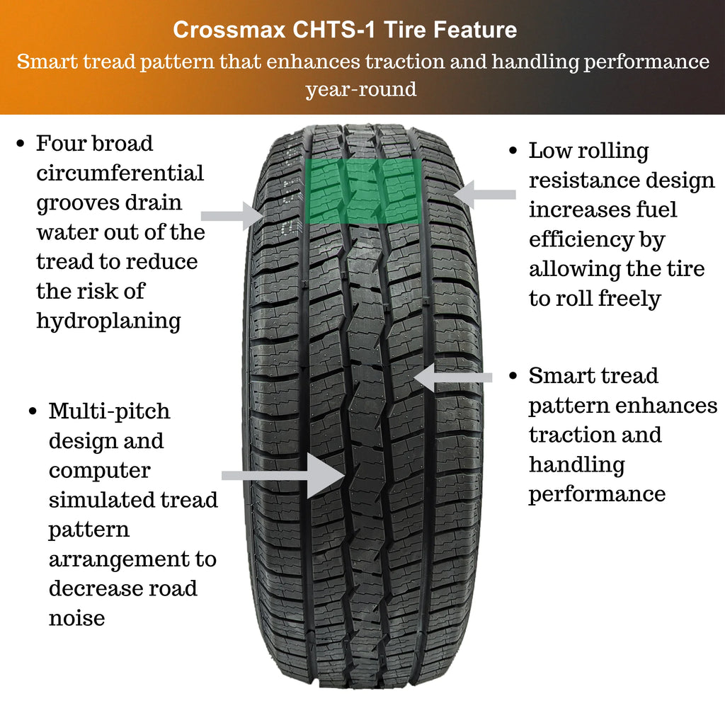 235/75R15 109T XL All-Season Tire J512144