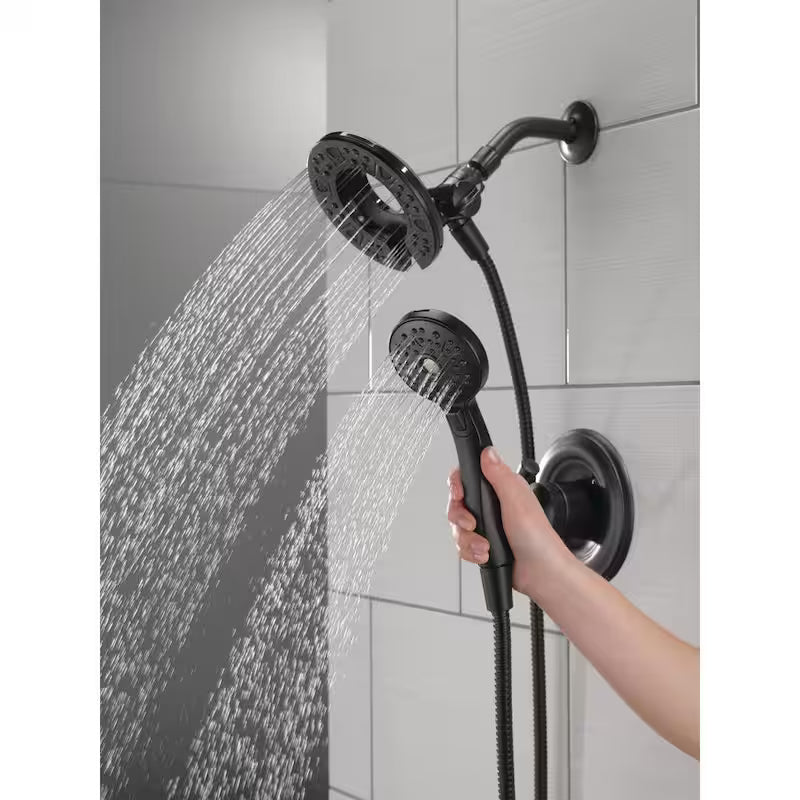 Single-Handle 4-Spray Shower Faucet 1.75 GPM Matte Black V68559