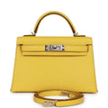 Jaune de Naples Verso Chèvre Palladium Hardware Bag U6881