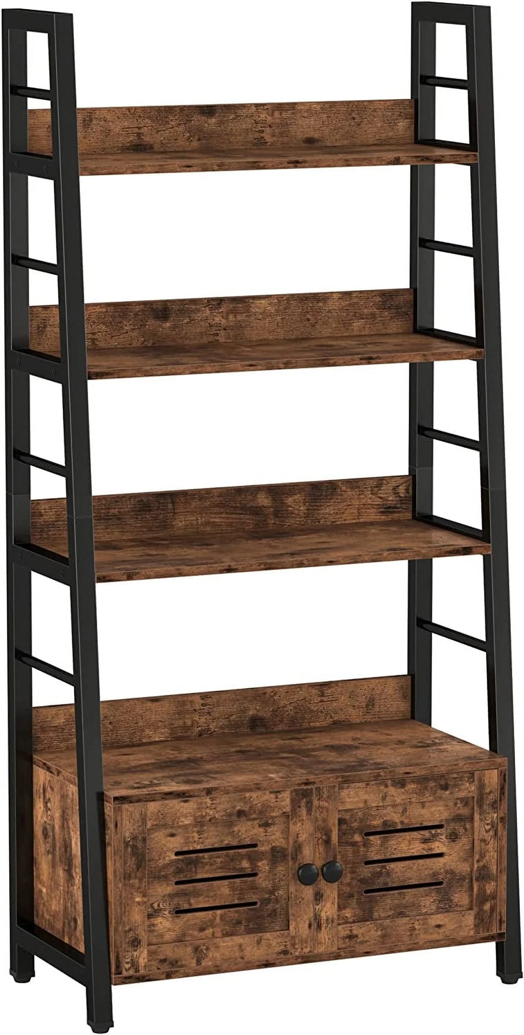 3-Tier Ladder Shelf with Cabinet W605732
