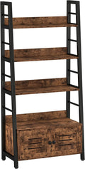 3-Tier Ladder Shelf with Cabinet W605732