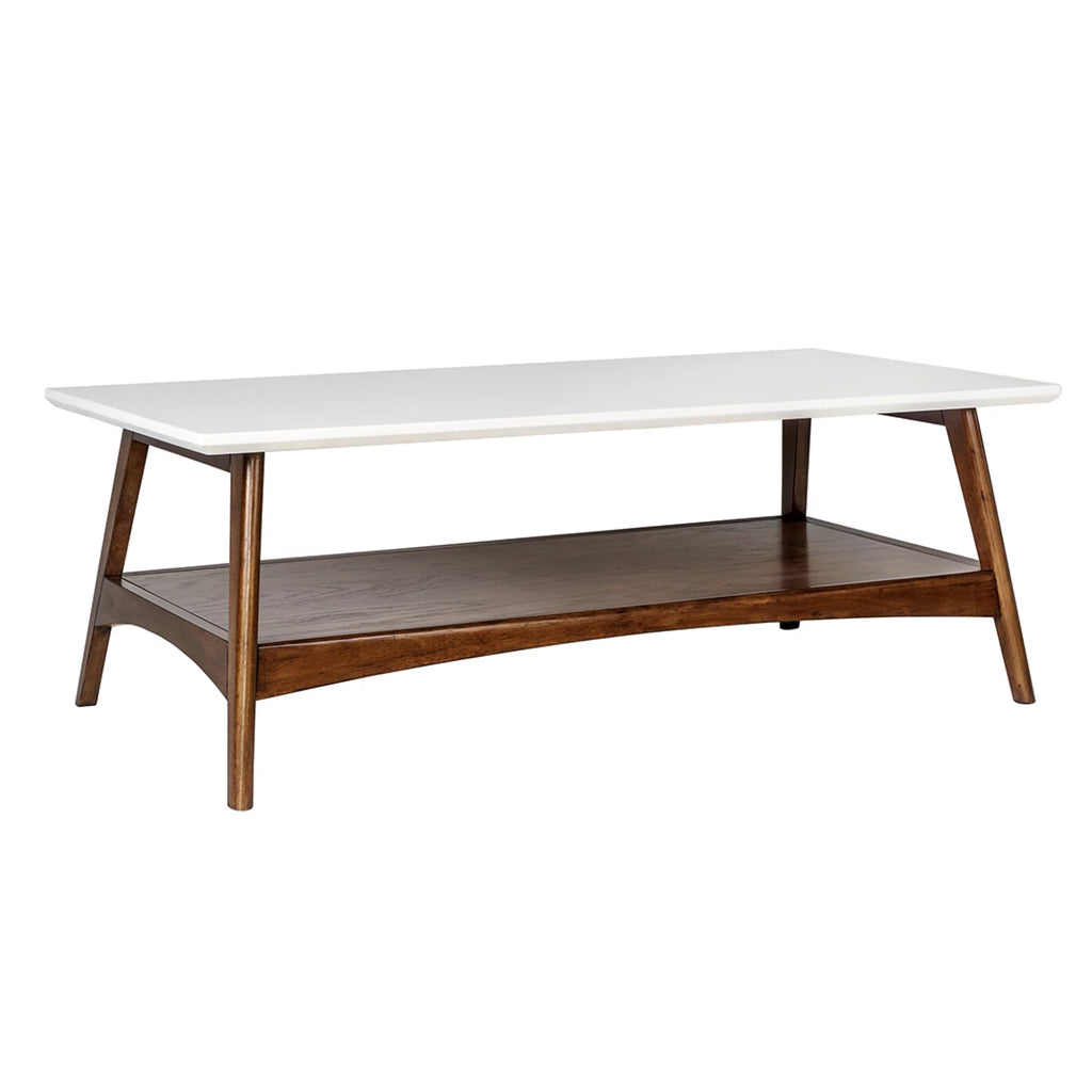 Off-White Pecan Coffee Table H88936