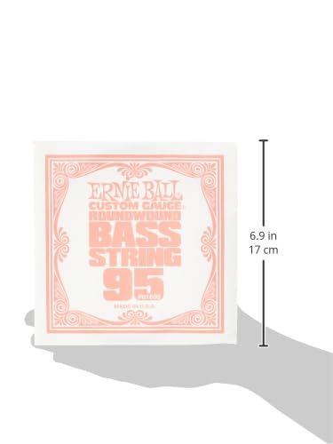 Nickel Wound Bass Guitar Strings, 50-105 Gauge J706343