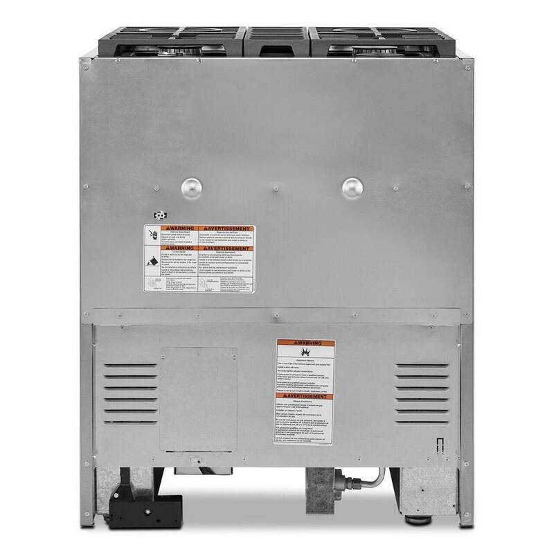 4 Burner Dual Fuel Freestanding Range J2333