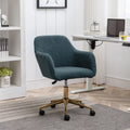 Green Teddy Fabric Adjustable Height Office Chair L54510
