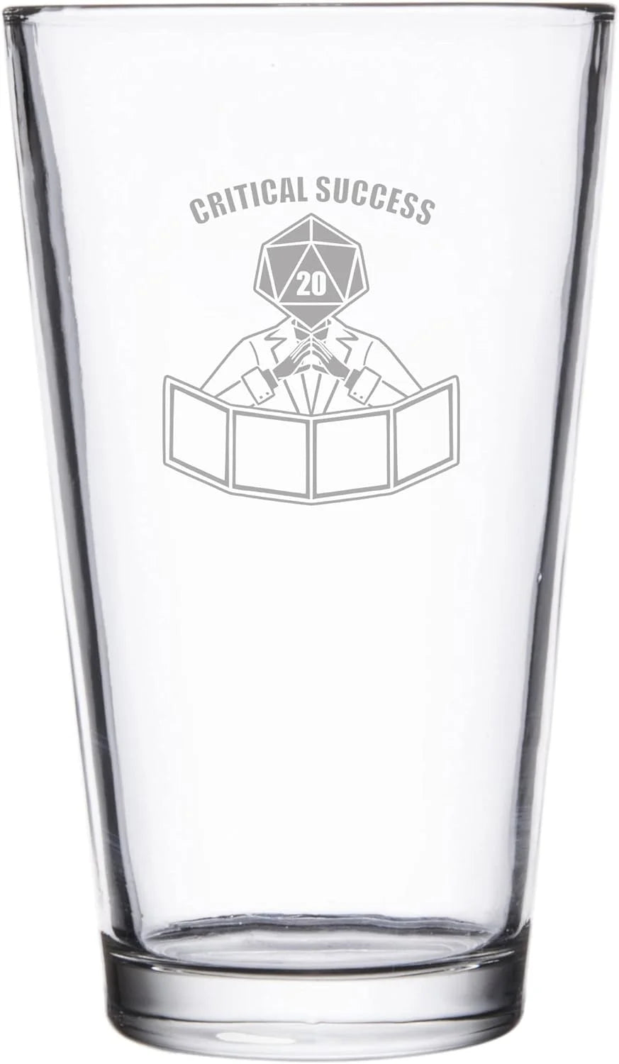 Engraved Pint Glass 16 Oz A122
