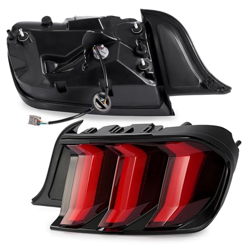 2015-2020 Ford Mustang LED Tail Lights Pair Set G1043