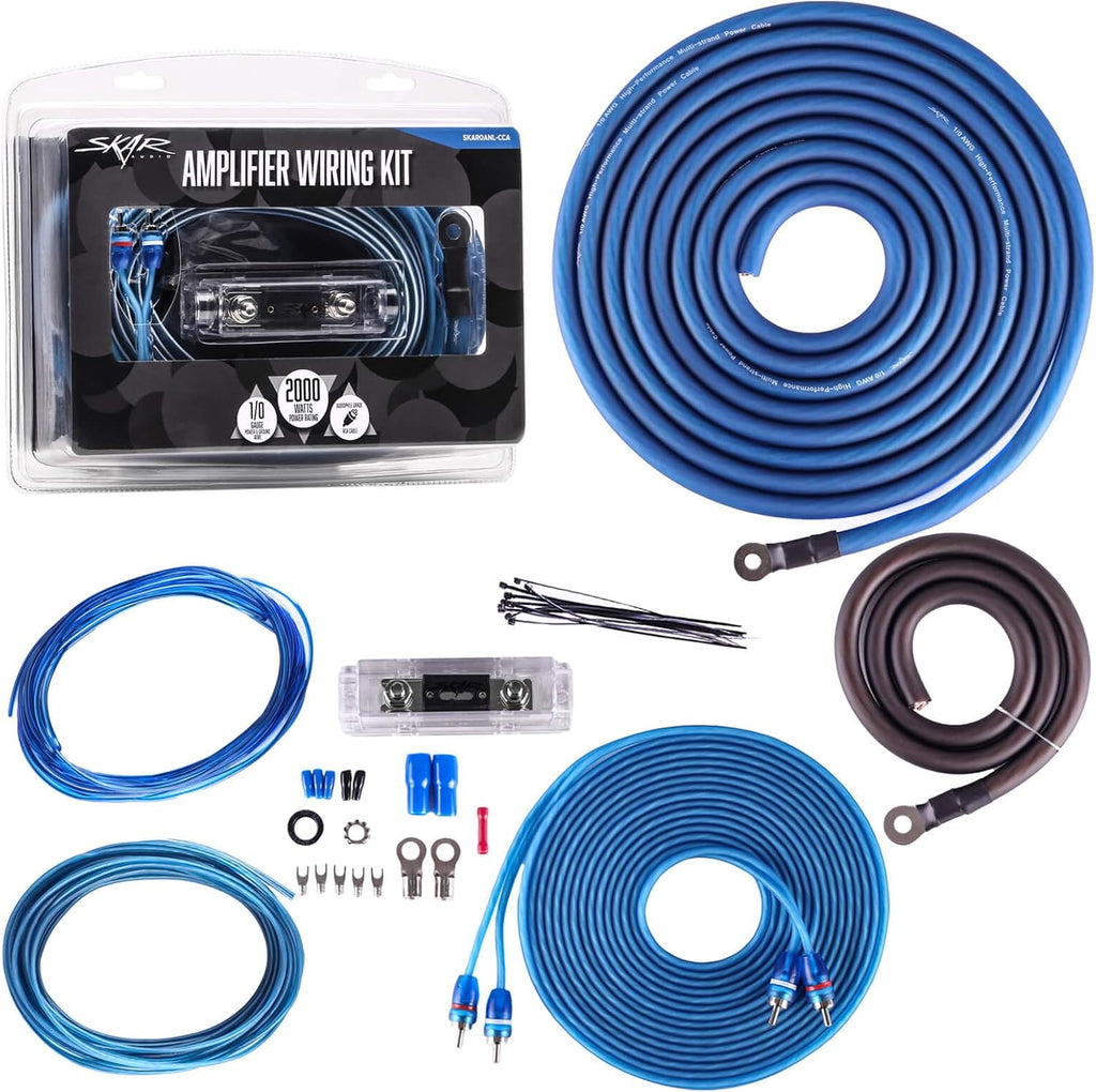 1/0 Gauge CCA Amplifier Installation Wiring Kit V746