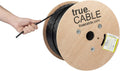 Pink 1000ft Cat6A Riser UTP Bulk Ethernet Cable J4217