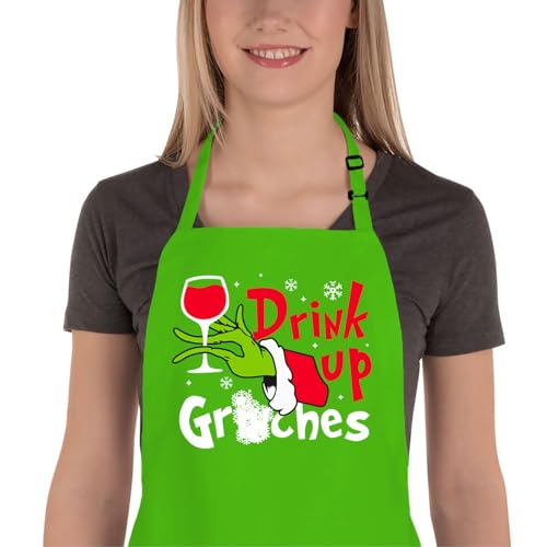 Christmas Baking Apron with 2 Pockets G145