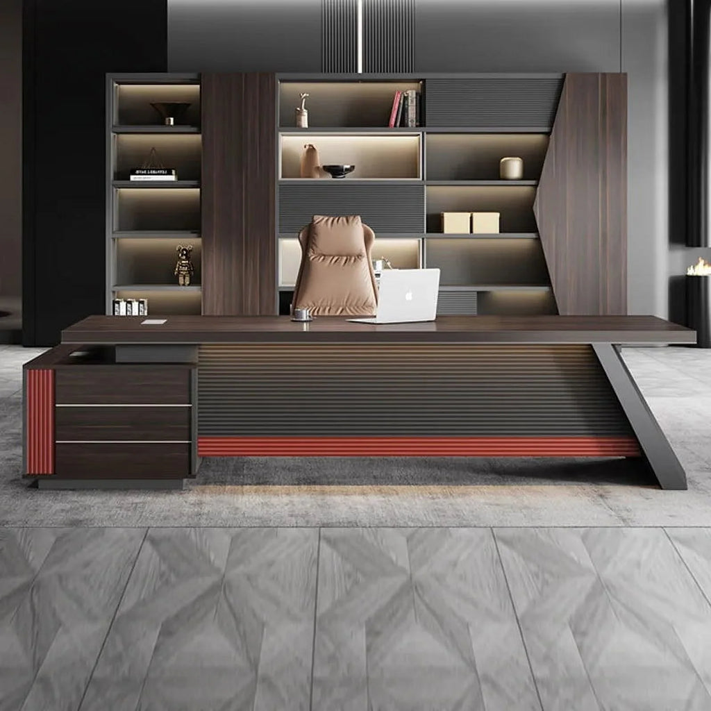 Executive Office Desk with Drawers U511