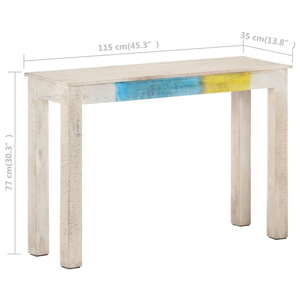 Wooden Console Table Mango Wood Side Table N3674
