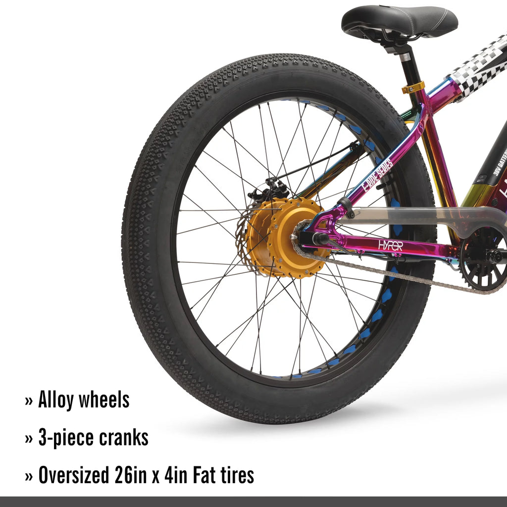 36V Electric BMX Fat Tire E-Bike G4290