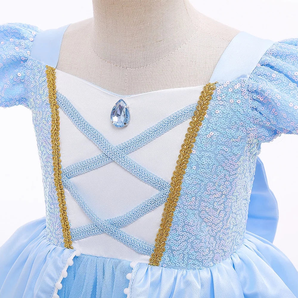 Blue Princess Costume Dress G9746