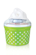 Automatic Ice Cream, Sorbet & Frozen Yogurt Maker with 4 Glass Cups L147