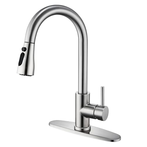 Single Handle Pull Down Sprayer Kitchen Faucet R349319