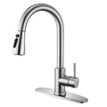 Single Handle Pull Down Sprayer Kitchen Faucet R349319