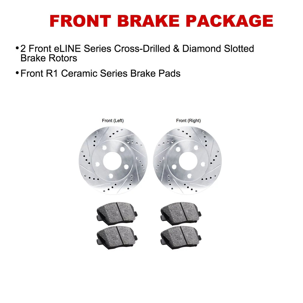 Silver Brake Rotor with Ceramic W947583