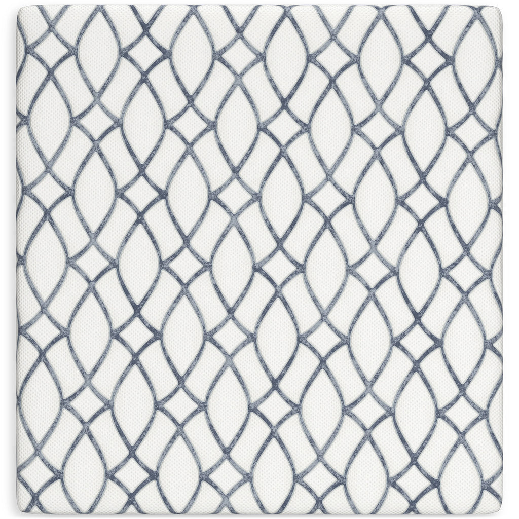 King Mattress White/Blue C319