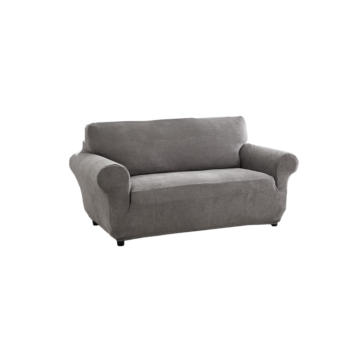 Chenille Stretch Fabric Loveseat Slipcover J564145
