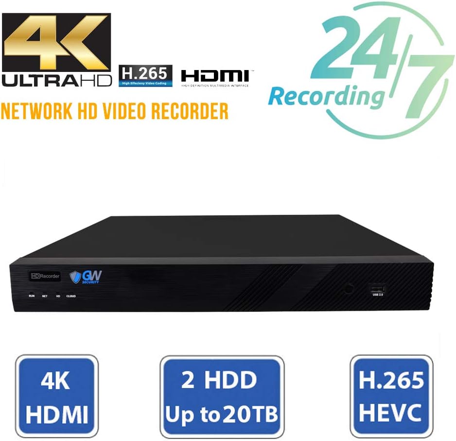 16 Channel 4K NVR 6MP PoE Security Camera System with 16 IP Cameras C29093