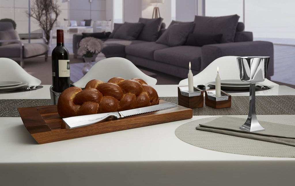 Wood and Alloy Seder Plate K683947