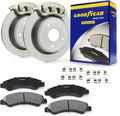 Front Brake Kit Calipers Rotors Ceramic Pads R47263