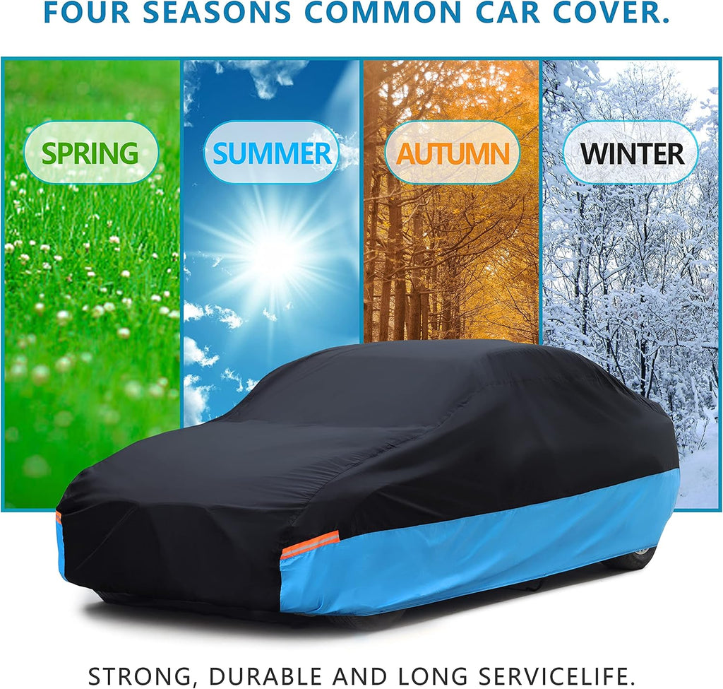 Waterproof All Weather Breathable UV Protection Car Cover P353