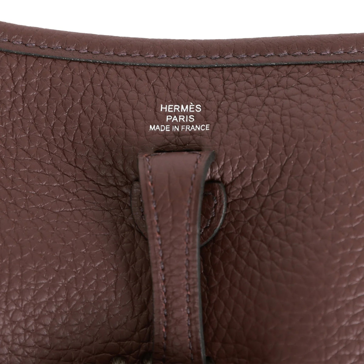 Rouge Sellier Clemence Palladium Hardware X59922
