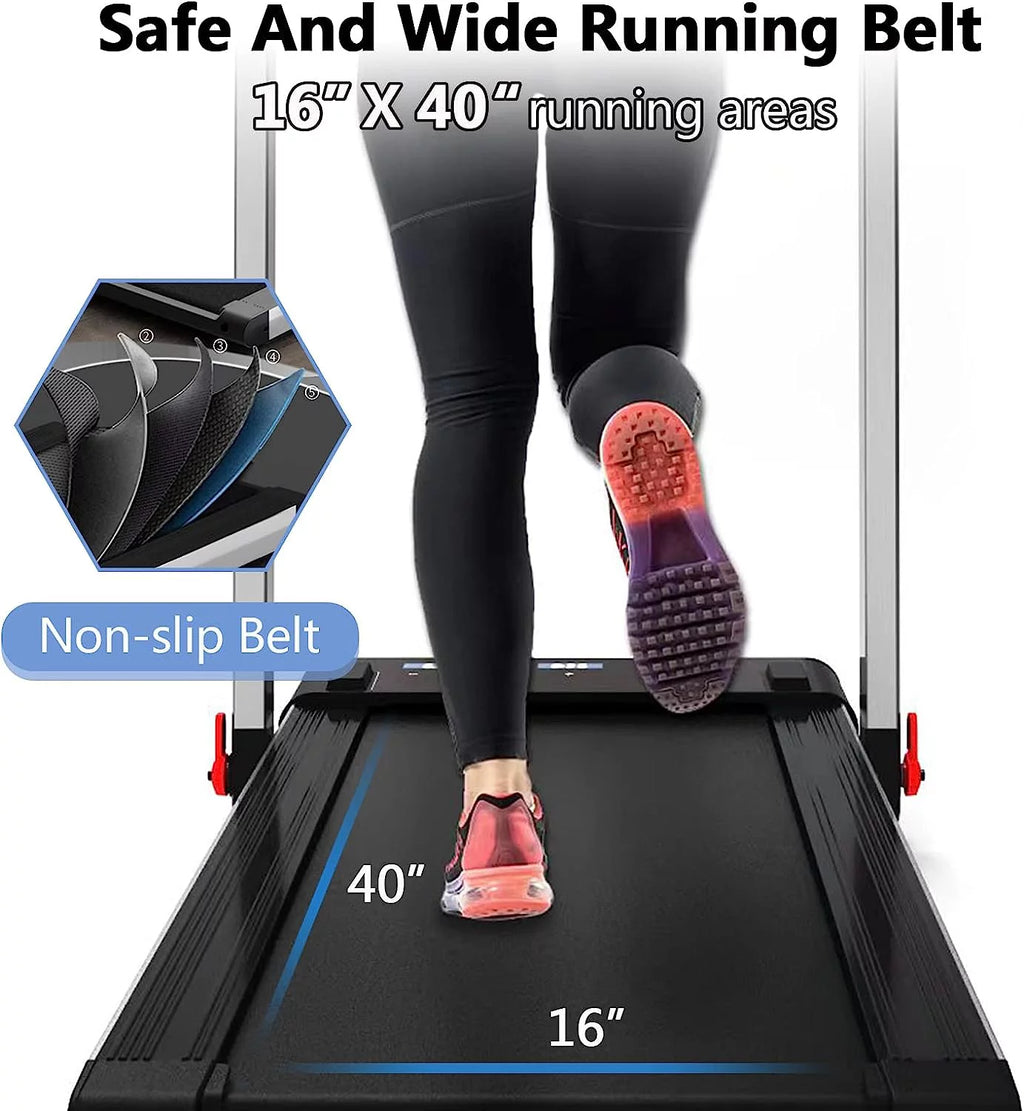 2 in 1 Folding Portable Under Desk Treadmill J98156