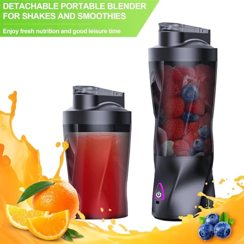 Portable Blender 360W 6000mAh 23oz BPA-Free Black B137869