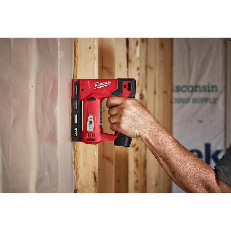 12-Volt Cordless 3/8 in. Crown Stapler P985865