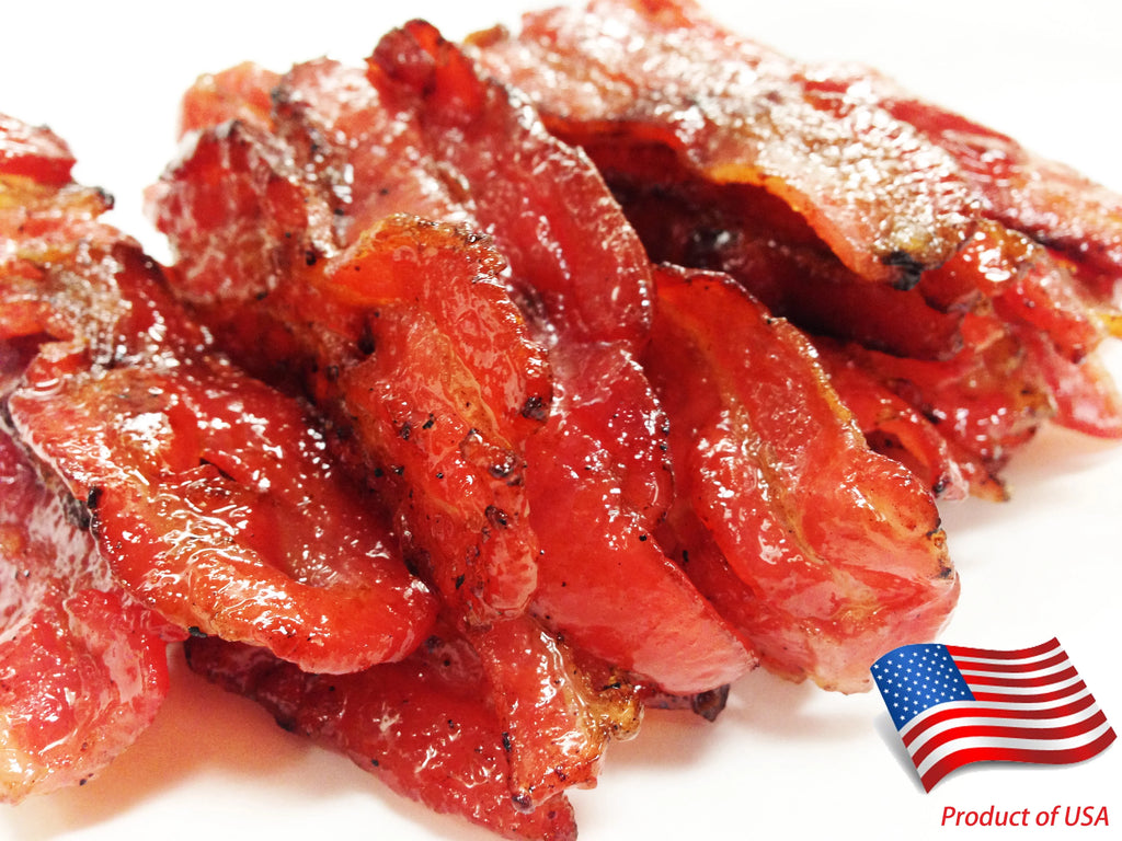 Fire-Grilled Bacon Jerky Original Flavor 8 oz R354