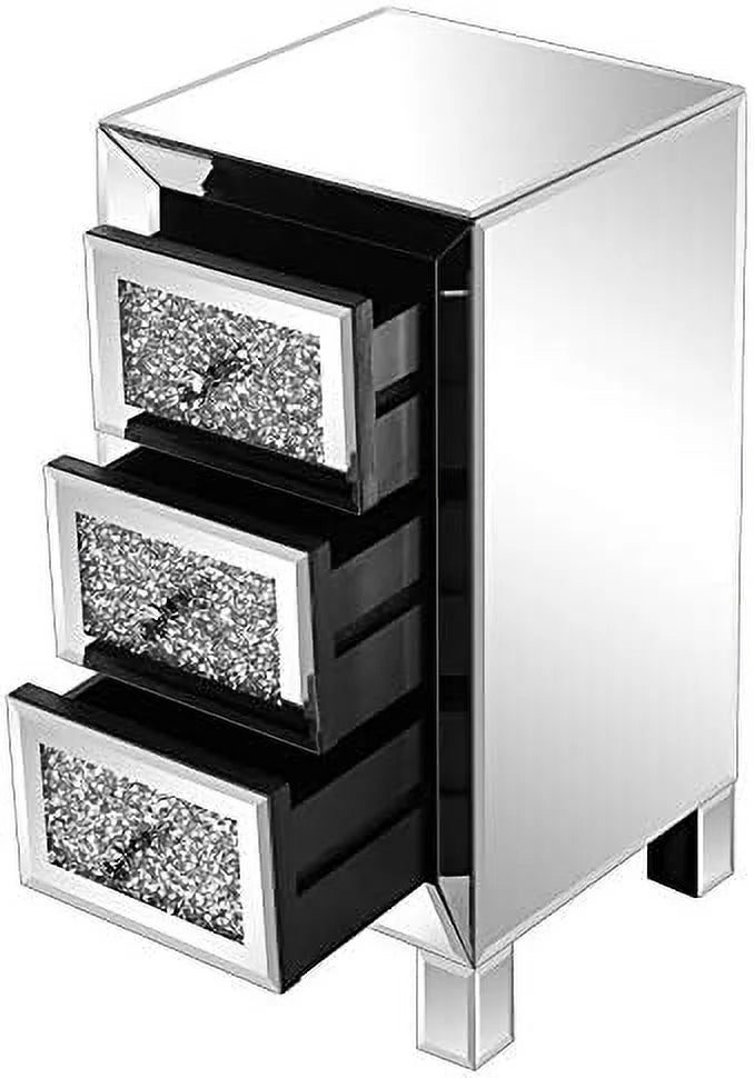 Mirrored 3-Drawer Dresser B4633