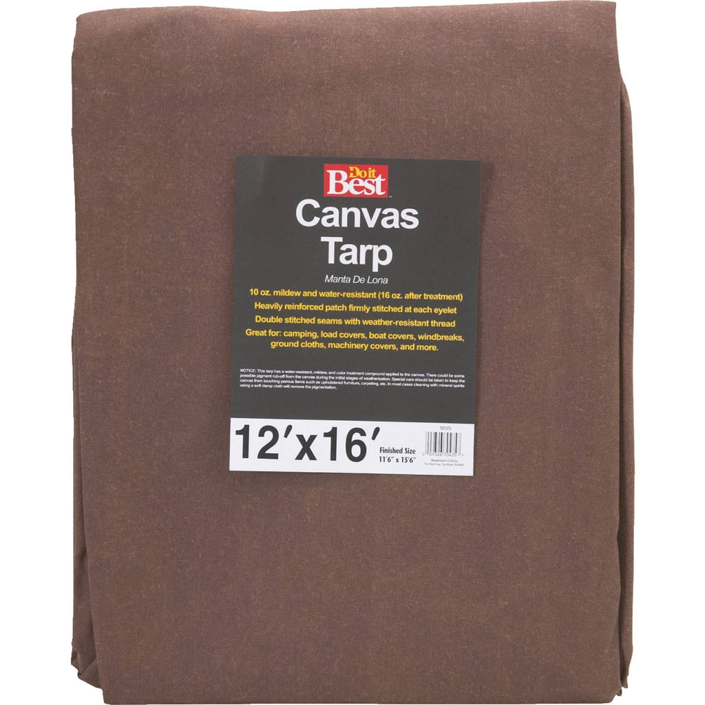 12X16-10Oz Canvas Tarp S88884