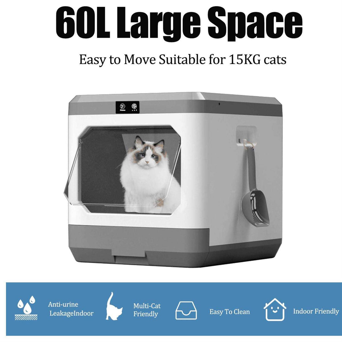 Large Cat Litter Box Enclosure O529