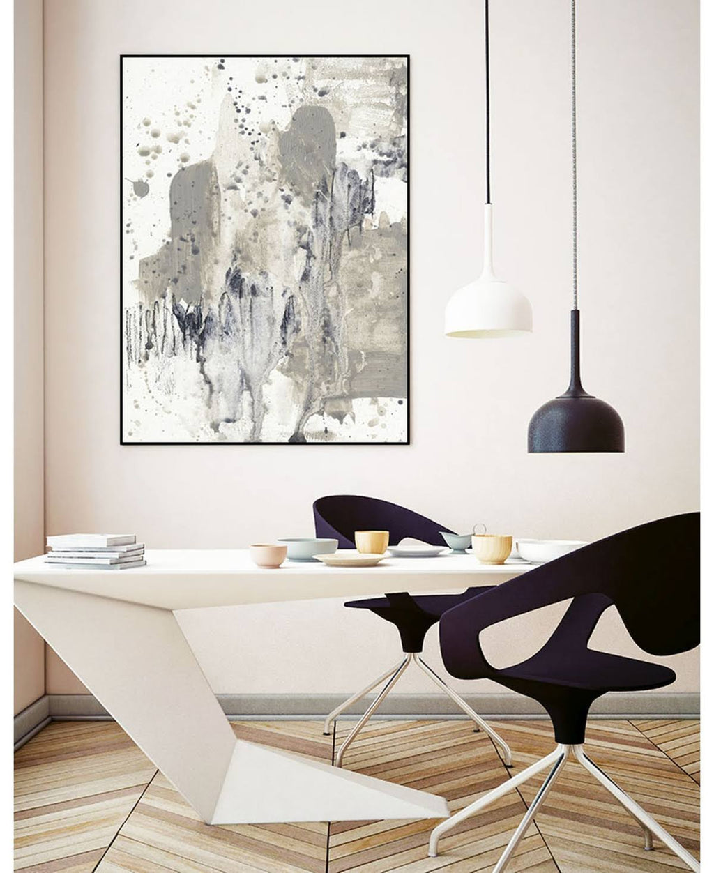 Framed Canvas Art Block U84770