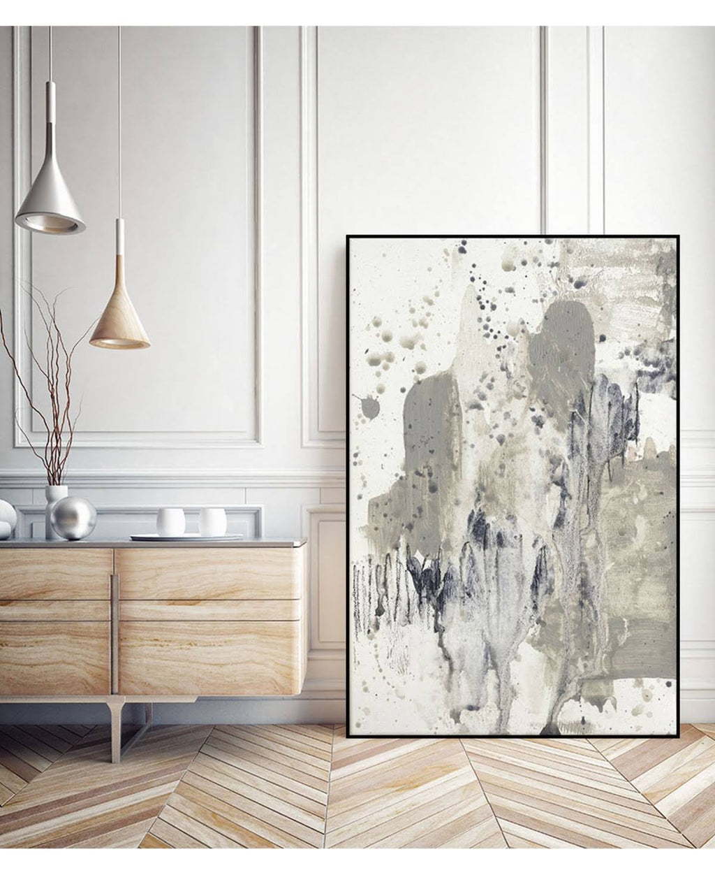 Framed Canvas Art Block U84770