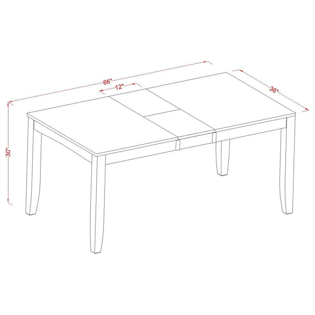 Art Deco Dreams Room Set Table With Leaf Plus Kitchen Chairs D547