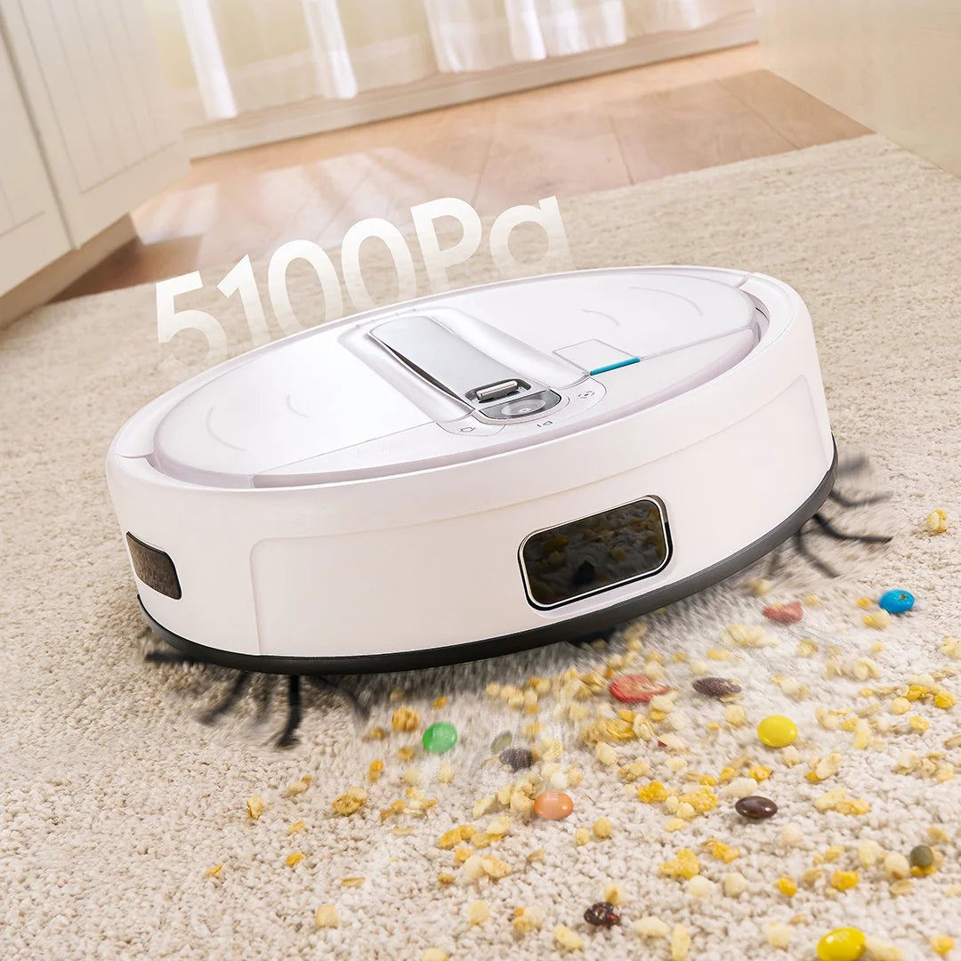 Robot Vacuum And Mop Combo Self Emptying Self-Drying Q48770