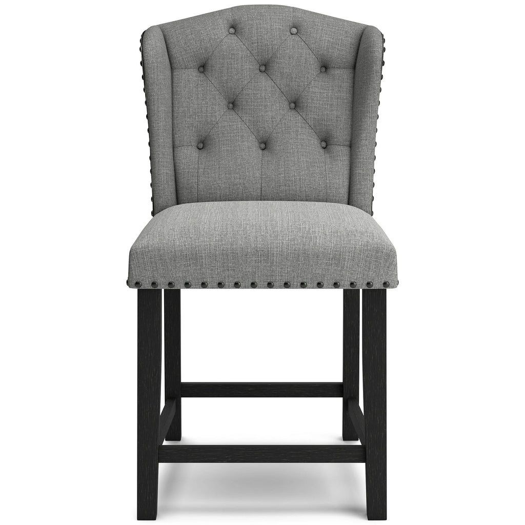24.25 Counter Height Upholstered Barstool, Set of 2 I233318