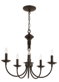 5 Light Black Chandelier Q202146
