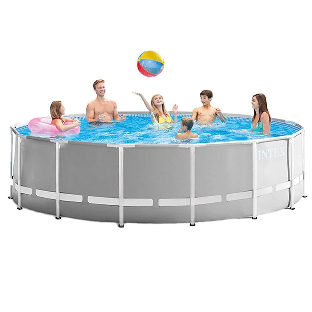 15ft x 15ft x 48in Above Ground Pool Set & Filter Pump Cartridge 6 Pack Z989359