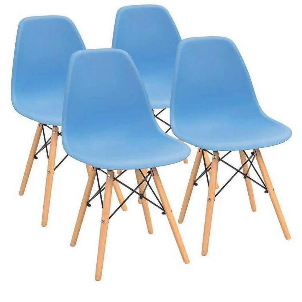 Blue Set of 4 Dining Chairs H4831