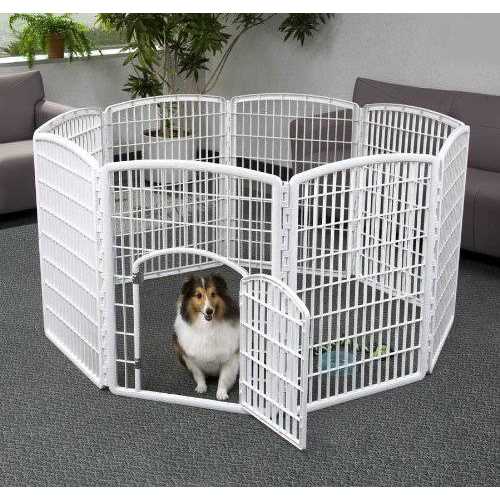 8-Panel Pet Playpen with Door A13801