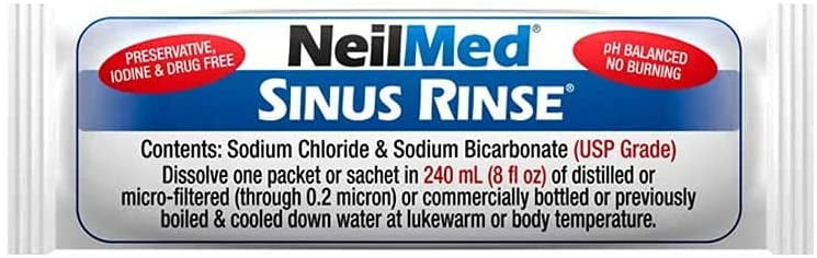 All Natural Sinus Rinse Packets, 50 Count S787