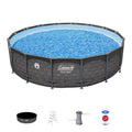 Round Metal Frame Above Ground Pool Set O271