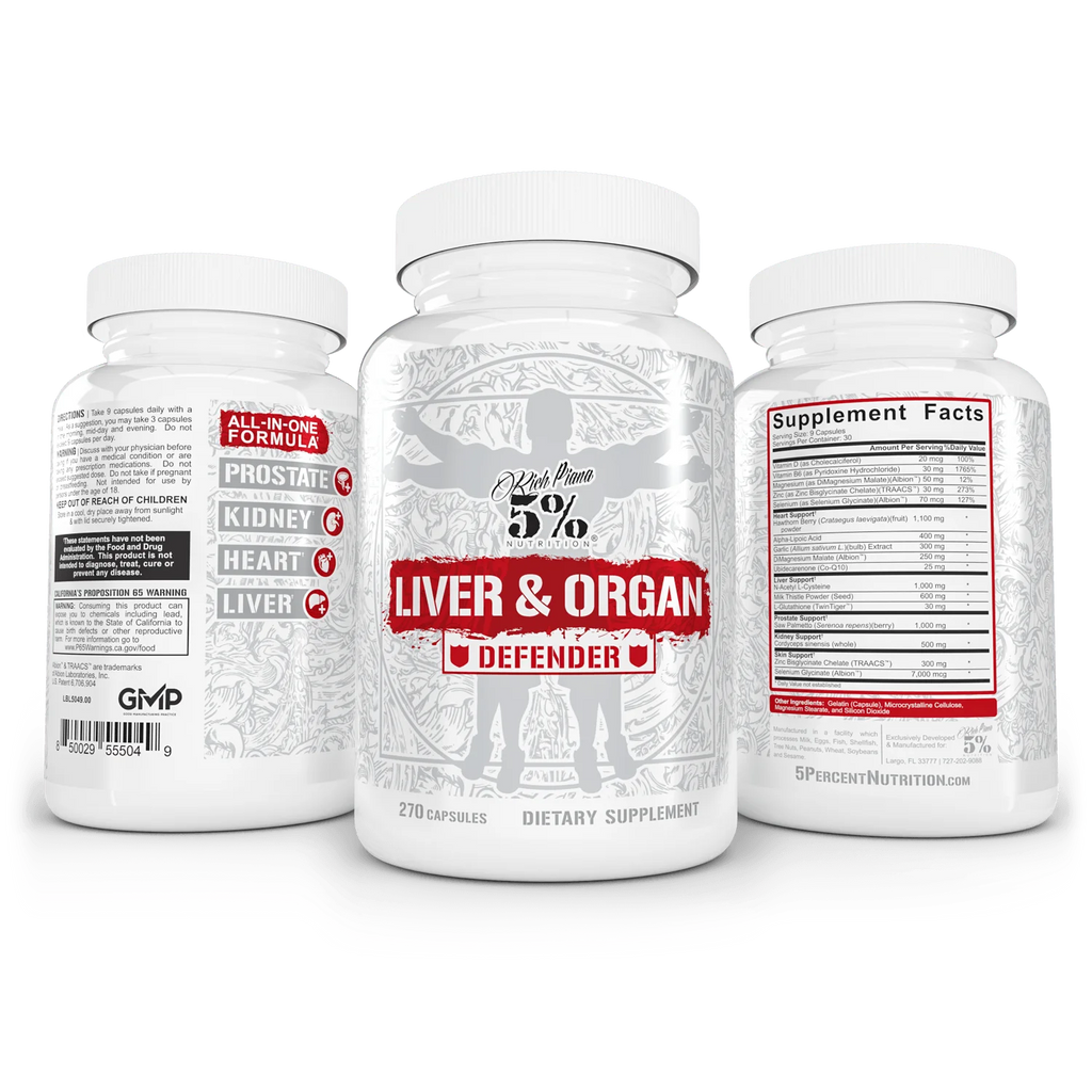 Liver & Organ Support Supplement with NAC Milk Thistle Saw Palmetto Hawthorn Berry A565361